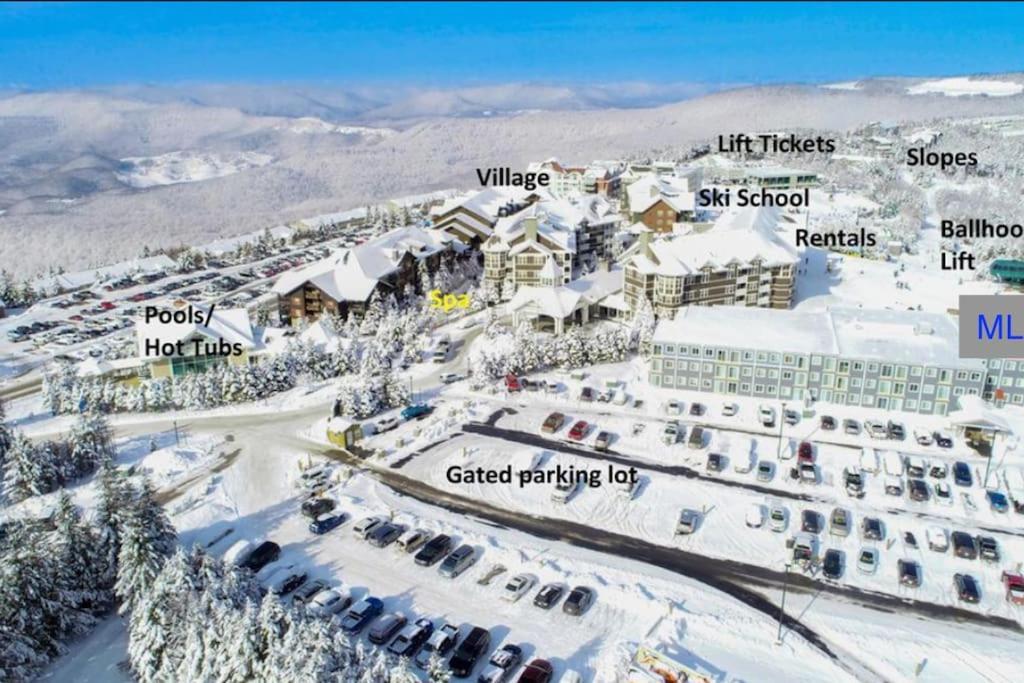 סנואושו Mountain Lodge Getaway, Ski-In/Ski-Out, Heart Of The Village מראה חיצוני תמונה